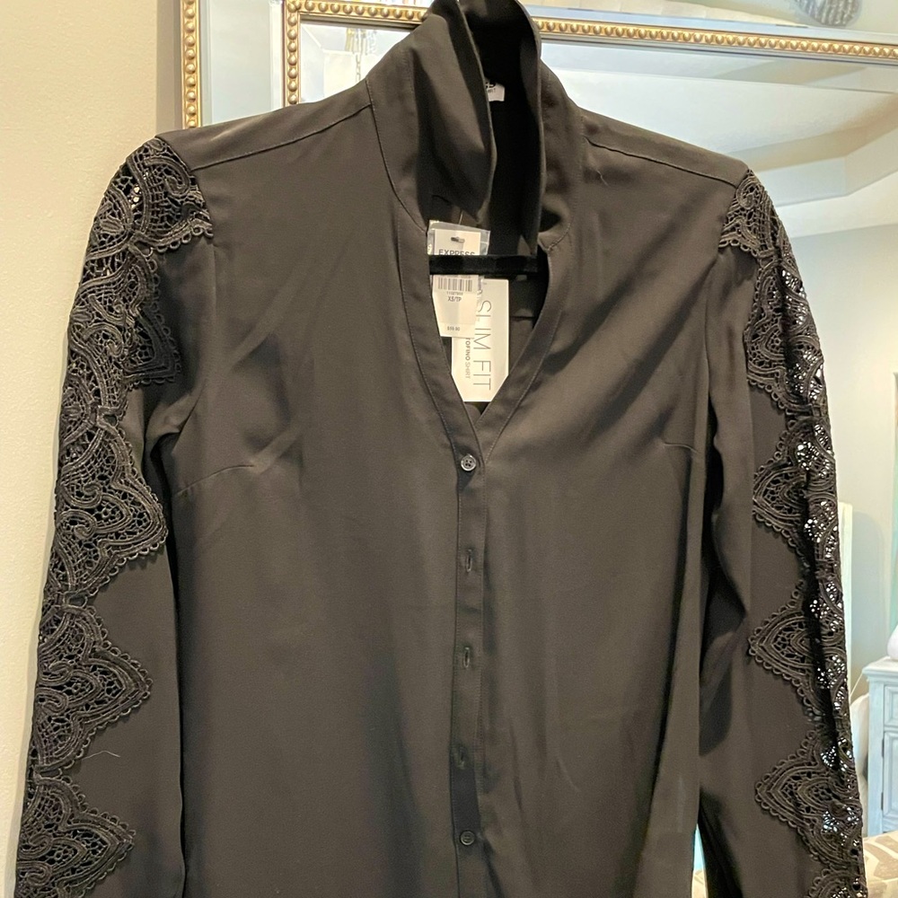Express Button Up Blouse